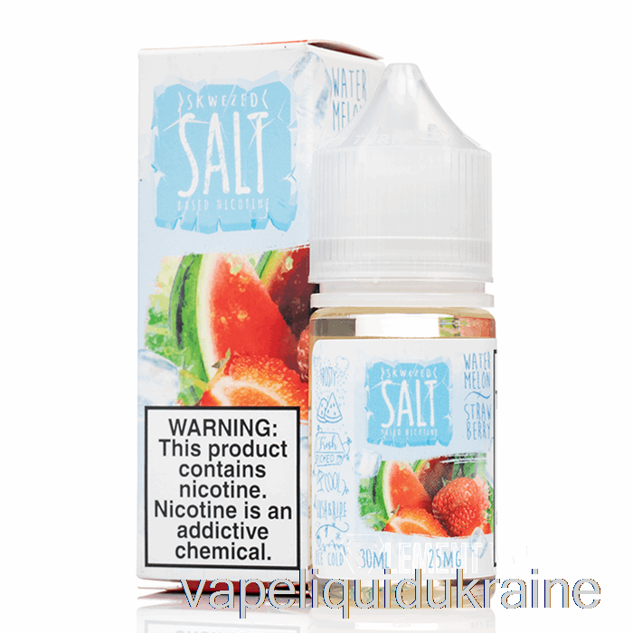 Vape Ukraine ICE Watermelon Strawberry - Skwezed Salts - 30mL 25mg